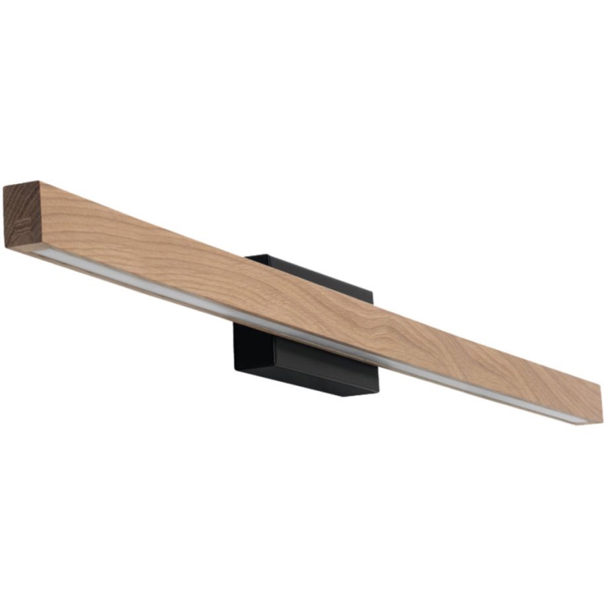 LED Kopalniška stenska svetilka AQUAVIVA LED/12W/230V 80 cm IP44 hrast