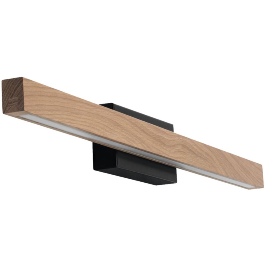 LED Kopalniška stenska svetilka AQUAVIVA LED/9W/230V 60 cm IP44 hrast