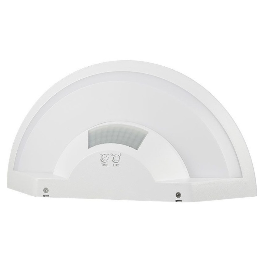 LED Kopalniška stenska svetilka s senzorjem SAMSUNG CHIP LED/10W/230V 4000K IP54 bela