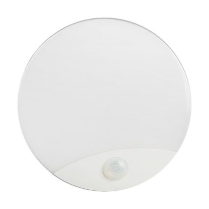 LED Kopalniška stenska svetilka s senzorjem LED/15W/230V 3000/4000/6000K IP44 bela