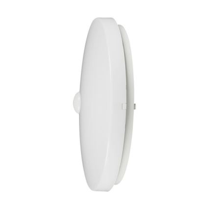 LED Kopalniška stenska svetilka s senzorjem SAMSUNG CHIP LED/15W/230V 3000/4000/6000K IP44 bela