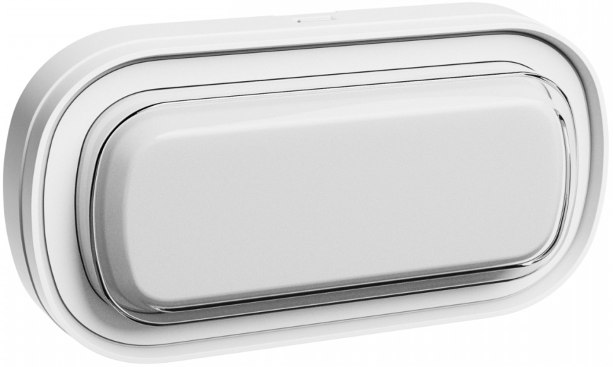 LED kopalniška stenska svetilka PASTILO LED/10W/230V 2700/4000/6000K IK10 IP54 bela ovalna