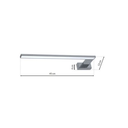 LED Kopalniška stenska svetilka SHINE 1xLED/11W/230V IP44