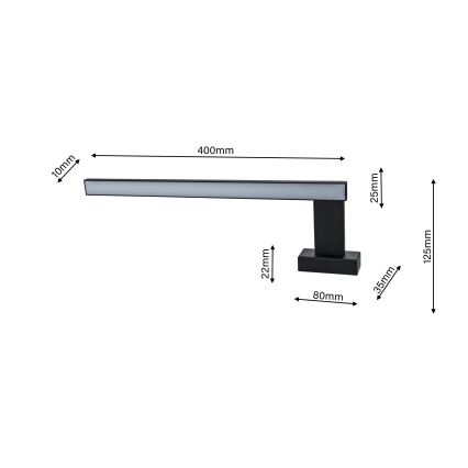 LED Kopalniška stenska svetilka SHINE 1xLED/11W/230V IP44