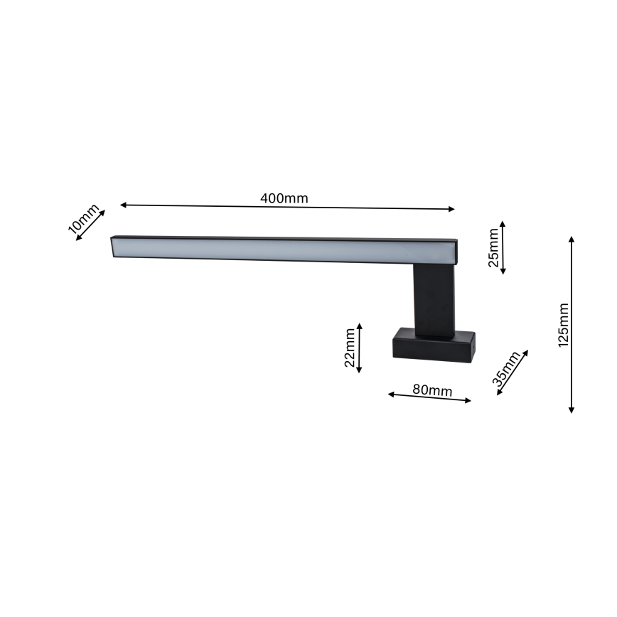 LED Kopalniška stenska svetilka SHINE 1xLED/11W/230V IP44