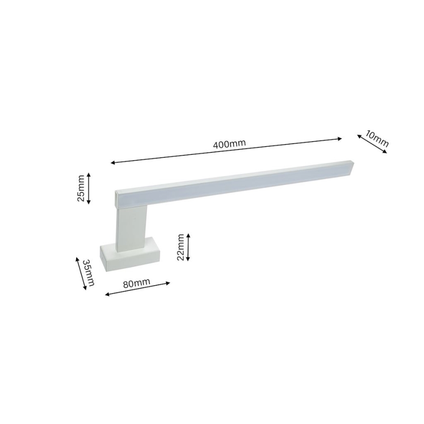 LED Kopalniška stenska svetilka SHINE 1xLED/11W/230V IP44