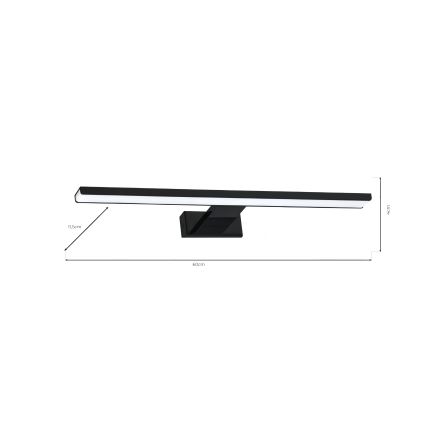 LED Kopalniška stenska svetilka SHINE 1xLED/13,8W/230V IP44