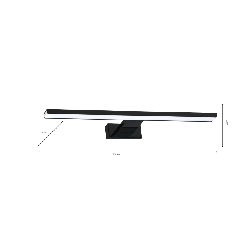 LED Kopalniška stenska svetilka SHINE 1xLED/13,8W/230V IP44