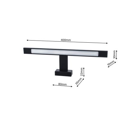 LED Kopalniška stenska svetilka SHINE 1xLED/7W/230V IP44
