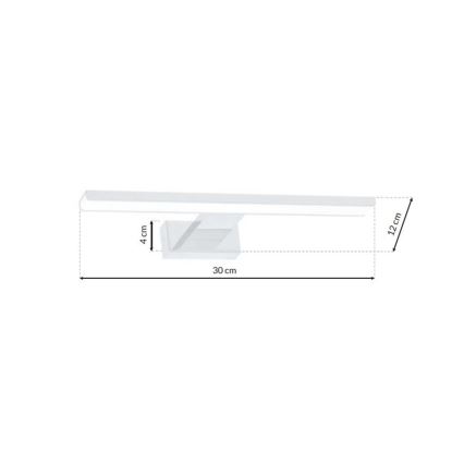 LED Kopalniška stenska svetilka SHINE 1xLED/7W/230V IP44