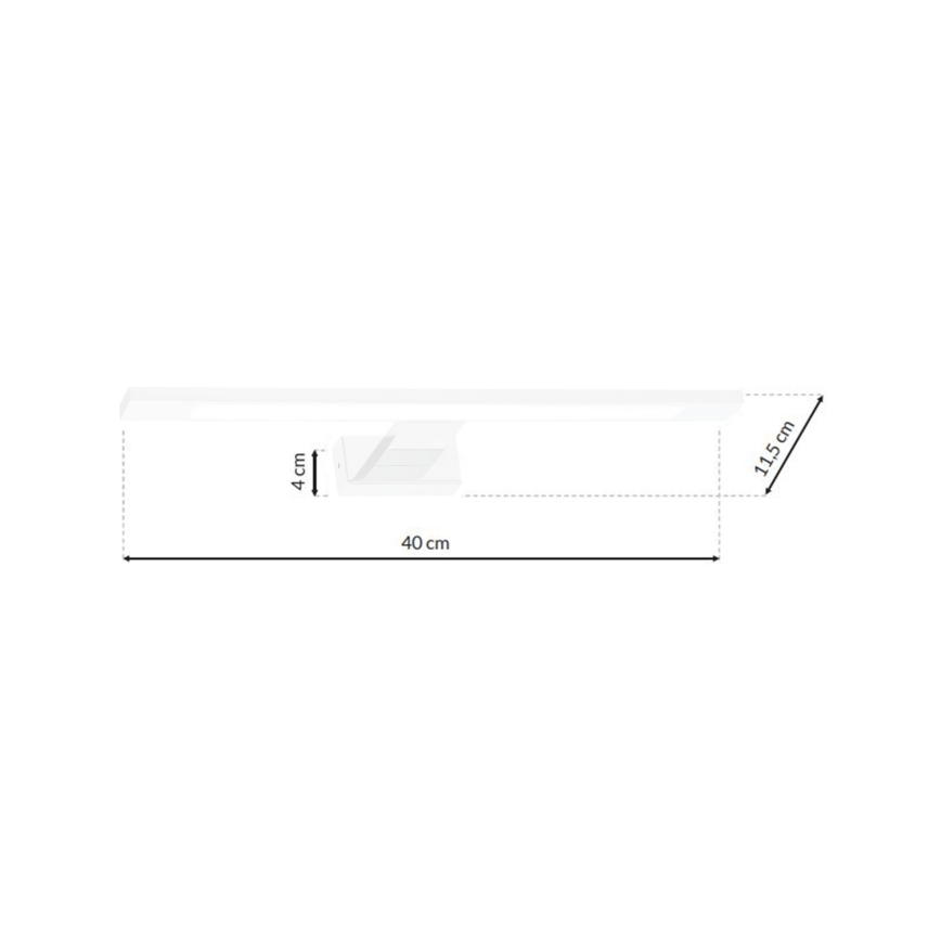 LED Kopalniška stenska svetilka SHINE 1xLED/7W/230V IP44