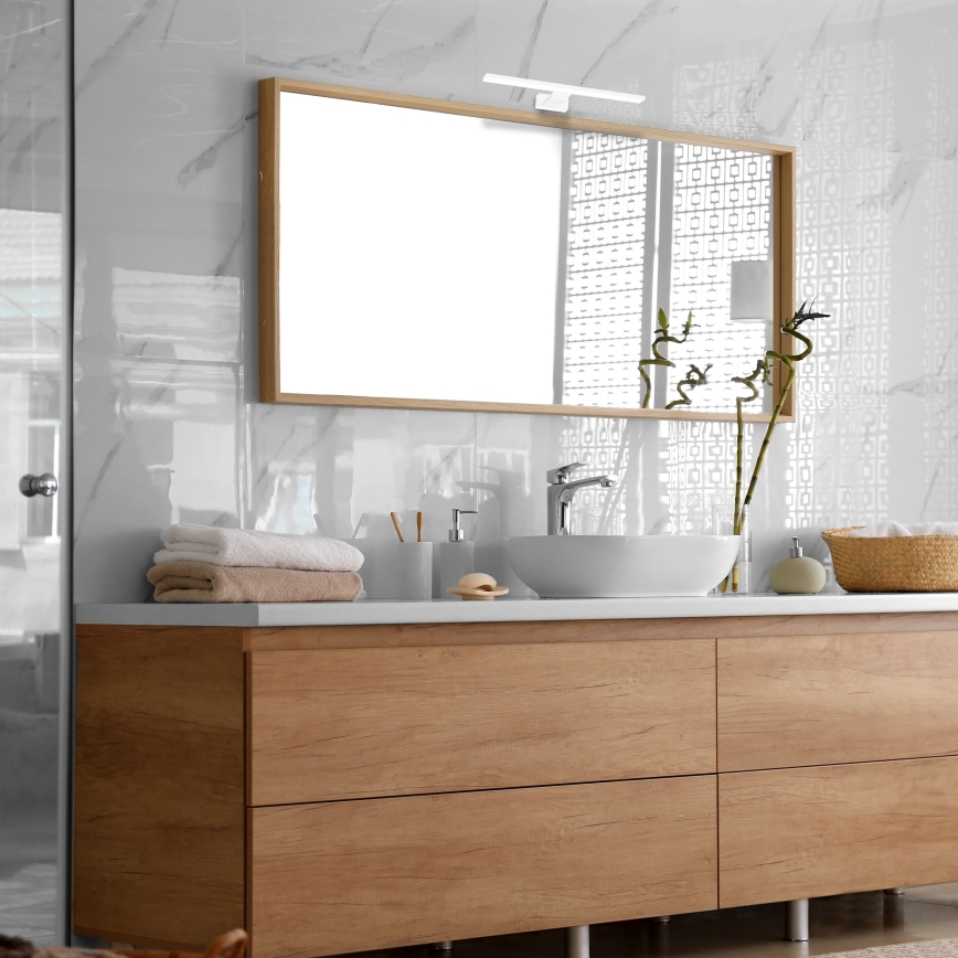 LED kopalniška stenska svetilka SHINE LED/7W/230V 30 cm IP44 bela