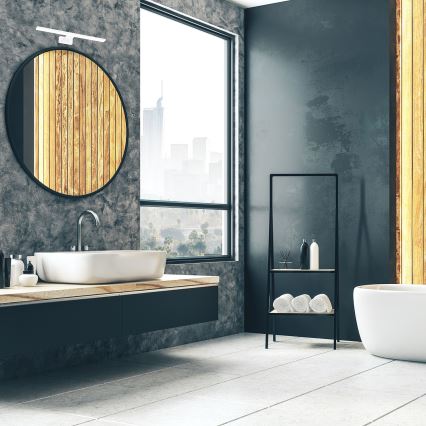 LED kopalniška stenska svetilka SHINE LED/7W/230V 30 cm IP44 bela