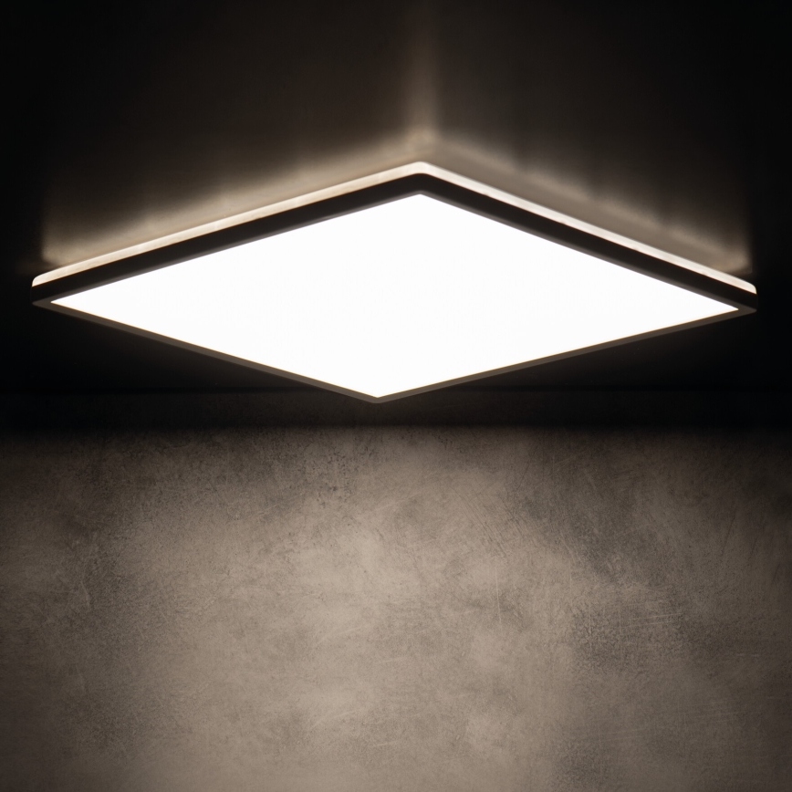 LED Kopalniška stropna svetilka AZPO LED/12,3W/230V IP54 črna