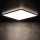 LED Kopalniška stropna svetilka AZPO LED/12,3W/230V IP54 črna