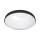 LED Kopalniška stropna svetilka CIRCLE LED/12W/230V 4000K pr. 25 cm IP44 črna