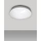 LED Kopalniška stropna svetilka CIRCLE LED/18W/230V 4000K pr. 30 cm IP44 bela