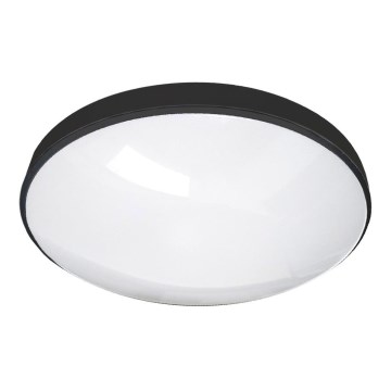 LED Kopalniška stropna svetilka CIRCLE LED/36W/230V 4000K pr. 45 cm IP44 črna