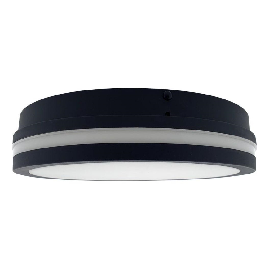 LED Kopalniška stropna svetilka ELLÉ LED/24W/230V 3000/4000/6500K pr. 26 cm IP54 antracit