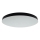 LED kopalniška stropna svetilka FLUME LED/10W/230V premer 22,5 cm IP44 črna