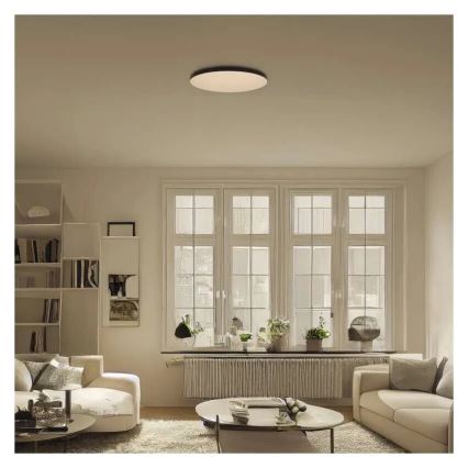 LED Kopalniška stropna svetilka LED/18W/230V 3000/4000/5700K IP55 črna