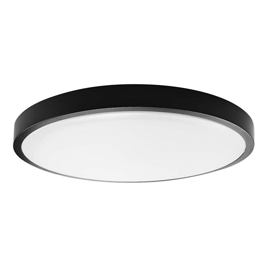 LED Kopalniška stropna svetilka LED/18W/230V 3000K IP44 črna