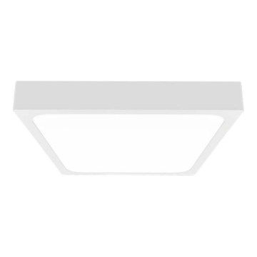 LED Kopalniška stropna svetilka LED/18W/230V 4000K IP44 22,5x22,5 cm bela