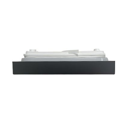 LED Kopalniška stropna svetilka LED/18W/230V 4000K IP44 22,5x22,5 cm črna