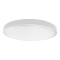 LED Kopalniška stropna svetilka LED/24W/230V 3000K IP44 pr. 29,5 cm bela