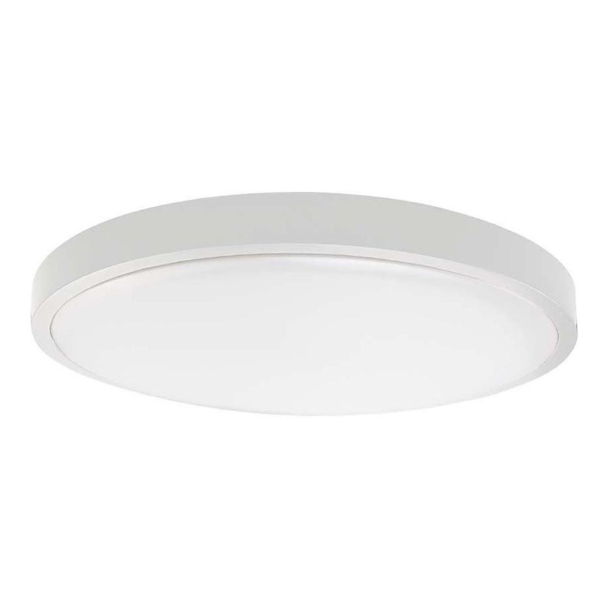 LED Kopalniška stropna svetilka LED/24W/230V 3000K IP44 pr. 29,5 cm bela