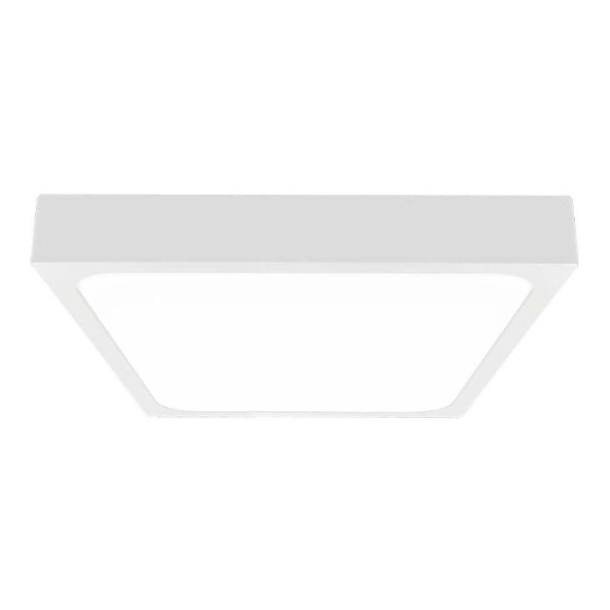 LED Kopalniška stropna svetilka LED/30W/230V 3000K IP44 42x42 cm bela