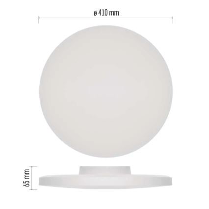 LED Kopalniška stropna svetilka LED/32W/230V 3000/4000/5700K IP55 bela
