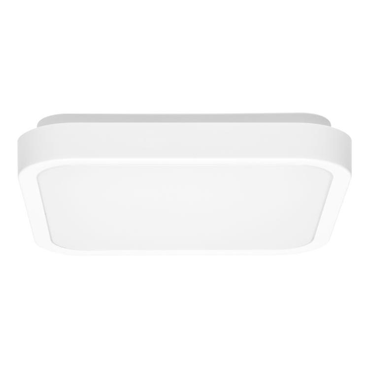 LED Kopalniška stropna svetilka LUKY LED/12W/230V 4000K 25x25 cm IP44 bela