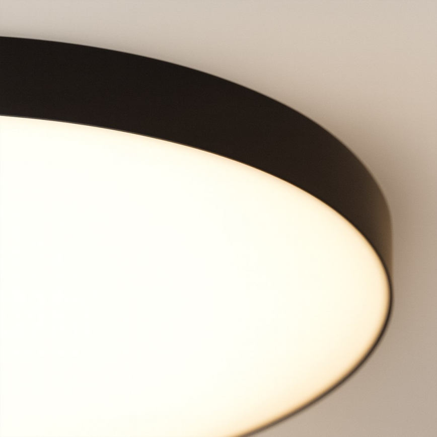 LED Kopalniška stropna svetilka MAYA LED/15W/230V pr. 33 cm IP44 črna