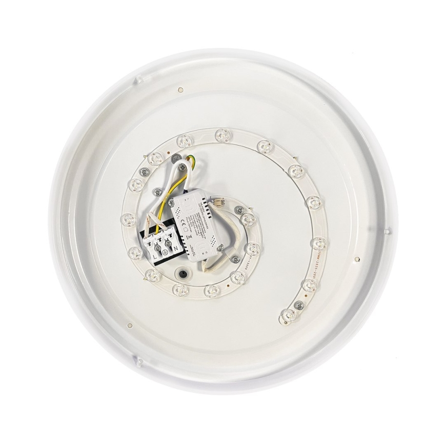 LED Kopalniška stropna svetilka MAYA LED/15W/230V pr. 33 cm IP44 črna