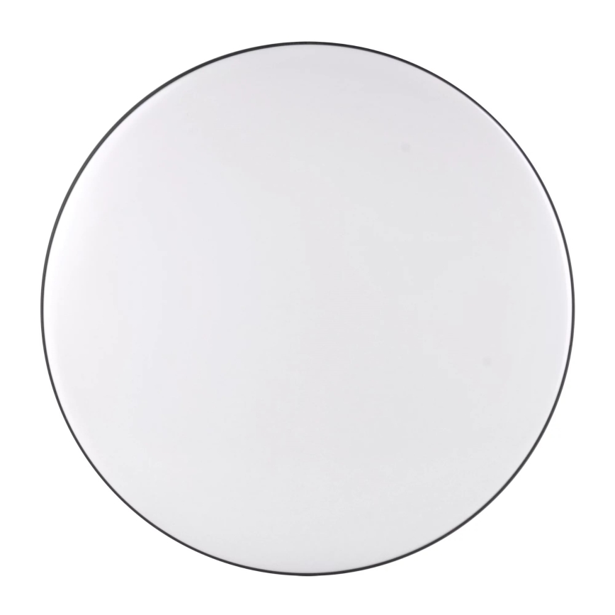 LED Kopalniška stropna svetilka MOON LED/18W/230V črna IP44