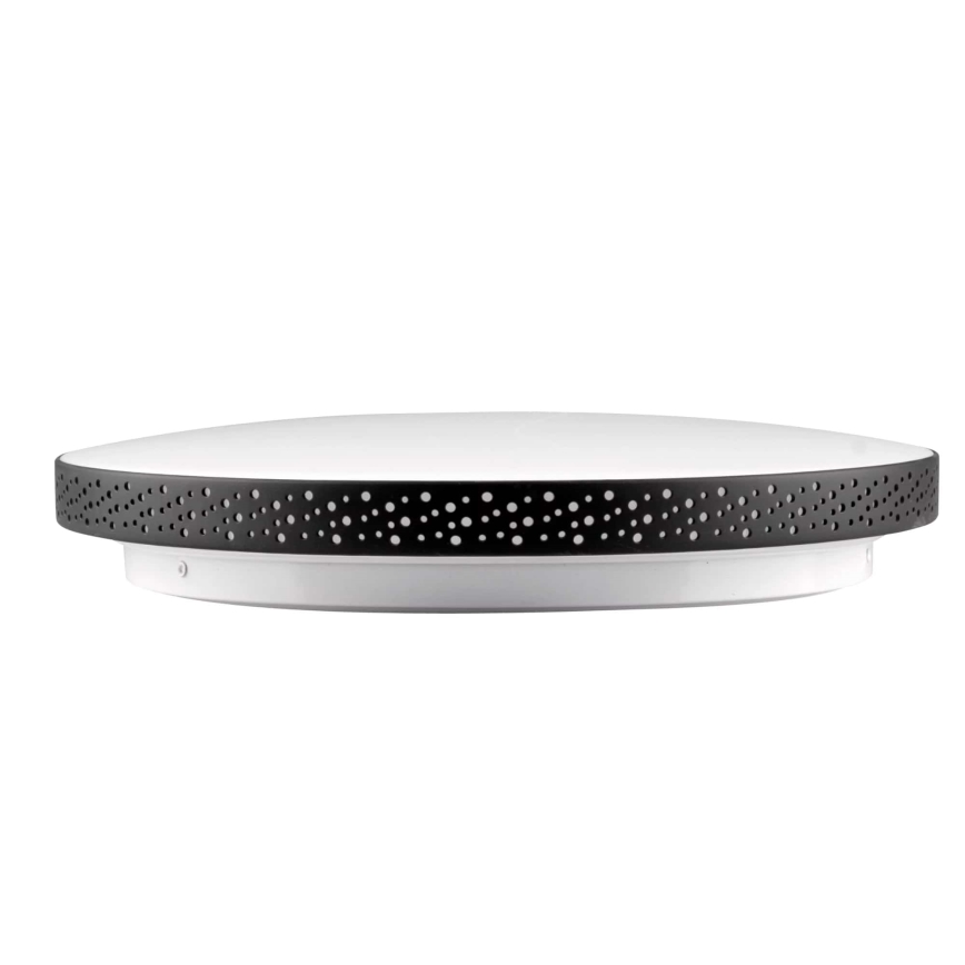 LED Kopalniška stropna svetilka MOON LED/18W/230V črna IP44