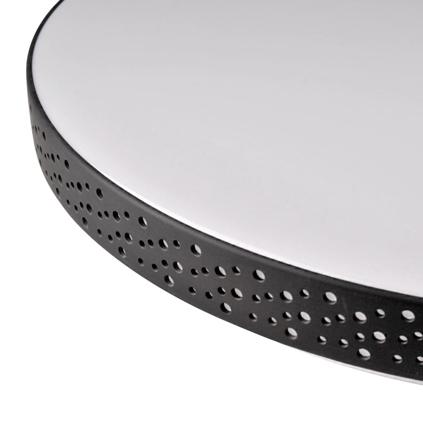 LED Kopalniška stropna svetilka MOON LED/18W/230V črna IP44
