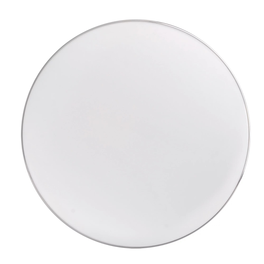 LED Kopalniška stropna svetilka MOON LED/18W/230V sijajni krom IP44