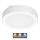 LED Kopalniška stropna svetilka NAIROS LED/12W/230V 3000/4000/6500K IP65 pr. 20 cm bela
