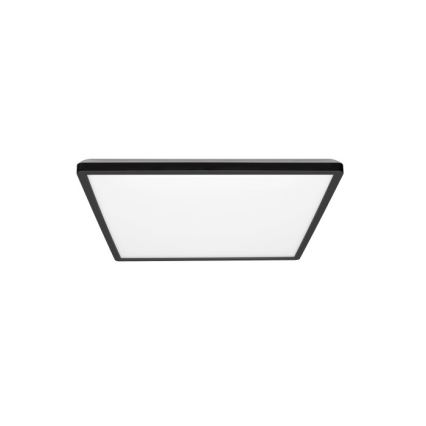 LED Kopalniška stropna svetilka NIVERA LED/12W/230V IP54 3000/4000/6000K 22,5x22,5 cm črna