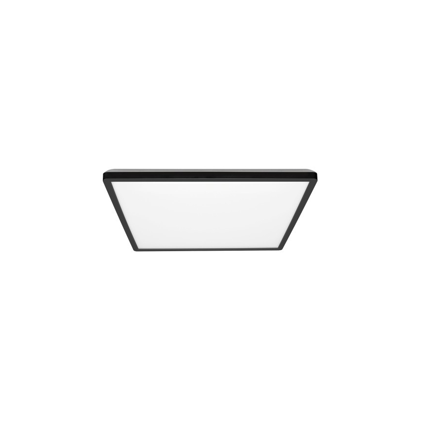 LED Kopalniška stropna svetilka NIVERA LED/12W/230V IP54 3000/4000/6000K 22,5x22,5 cm črna