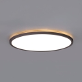 LED Kopalniška stropna svetilka NIVERA LED/18W/230V IP54 3000/4000/6000K pr. 30 cm črna