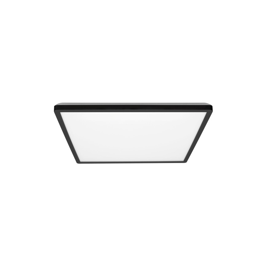 LED Kopalniška stropna svetilka NIVERA LED/18W/230V IP54 3000/4000/6000K 30x30 cm črna