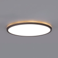 LED Kopalniška stropna svetilka NIVERA LED/24W/230V IP54 3000/4000/6000K pr. 30 cm črna
