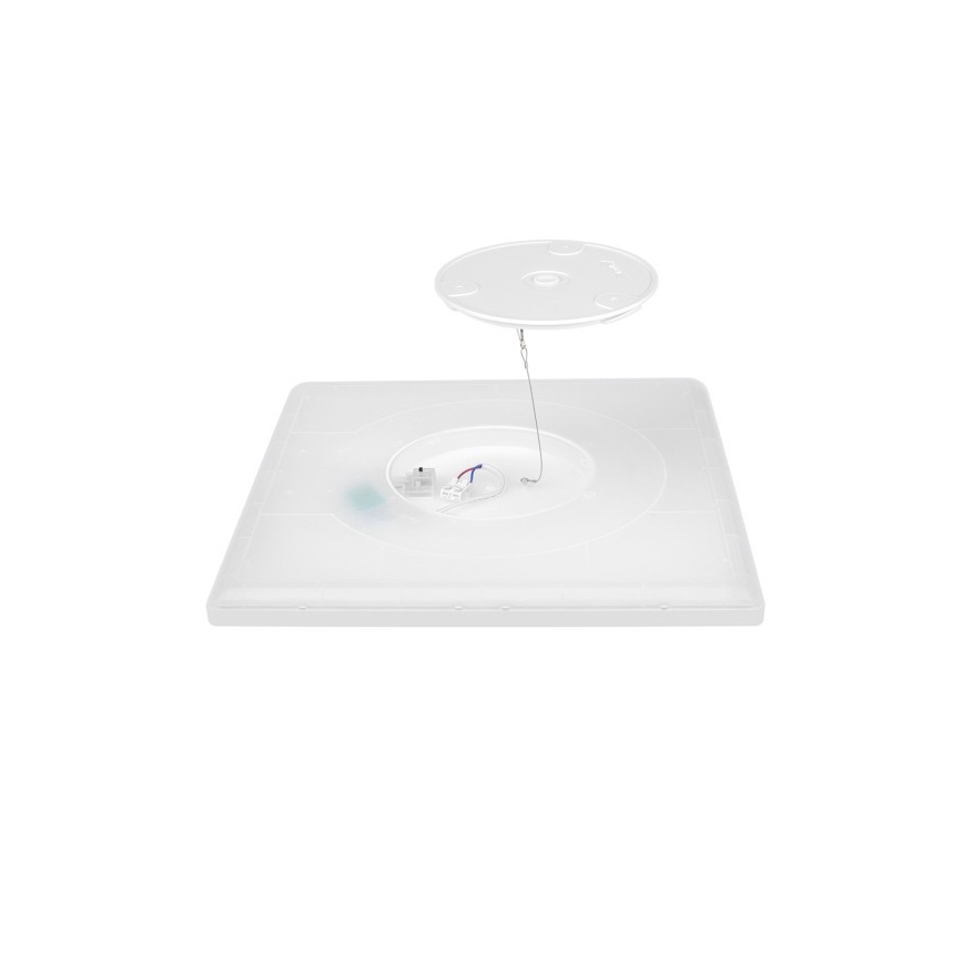 LED Kopalniška stropna svetilka NIVERA LED/24W/230V IP54 3000/4000/6000K 30x30 cm bela