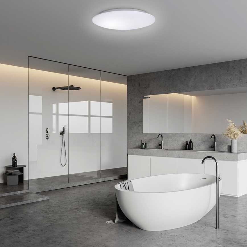 LED Kopalniška stropna svetilka s senzorjem AVESTA LED/12W/230V 4000K IP54