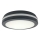 LED kopalniška stropna svetilka s senzorjem gibanja LED/20W/230V 3000/4000/6500K premer 23 cm IP54 antracitna