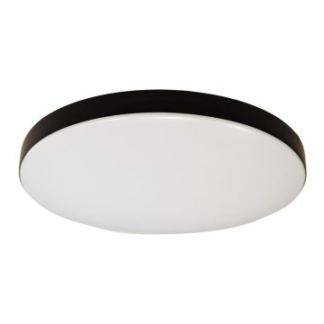 LED Kopalniška stropna svetilka s senzorjem MAYA LED/13W/230V pr. 33 cm IP44 črna