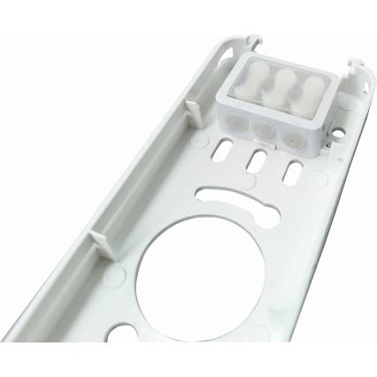 LED Kopalniška zatemnitvena stropna svetilka SLIDE LED/6/12/18/24W/230V 2900/4000/6200K IP44 bela